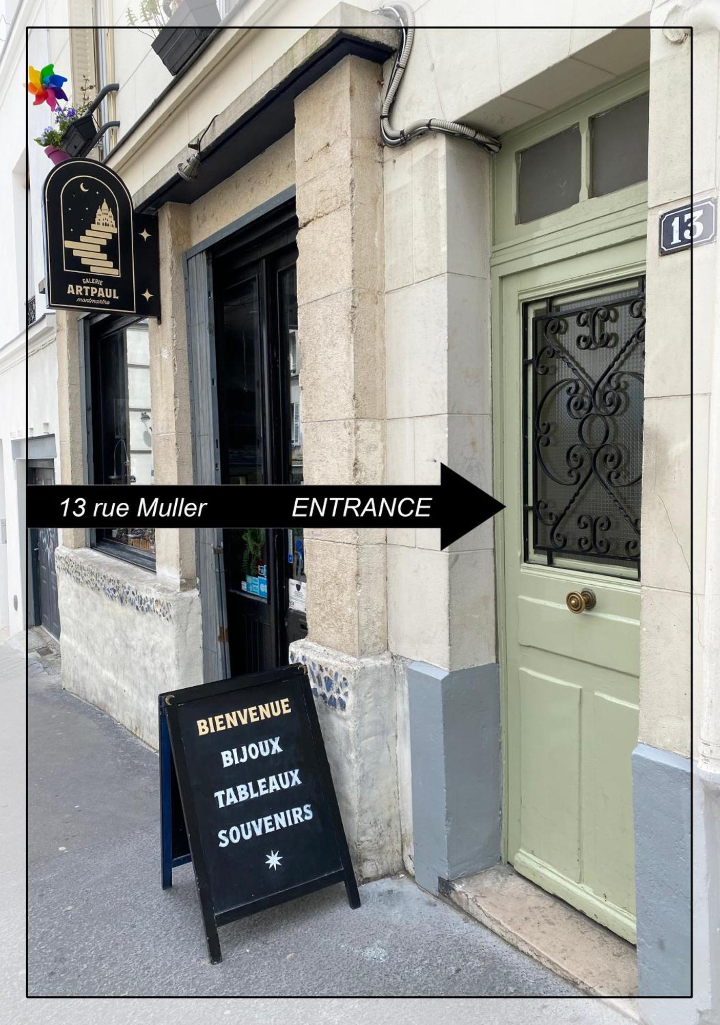 Montmartre Romantic, Bed & Breakfast - Paris Exterior photo
